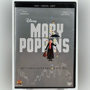 Mary Poppins 50th Anniversary Edition on DVD.
